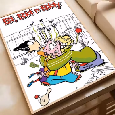 Sketchy Memories Ed, Edd n Eddy Wall Art