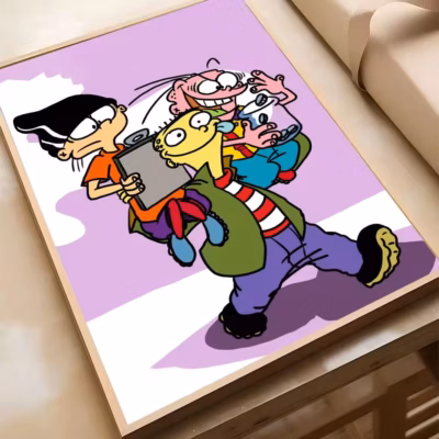 Brothers In Arms Ed, Edd n Eddy Wall Art