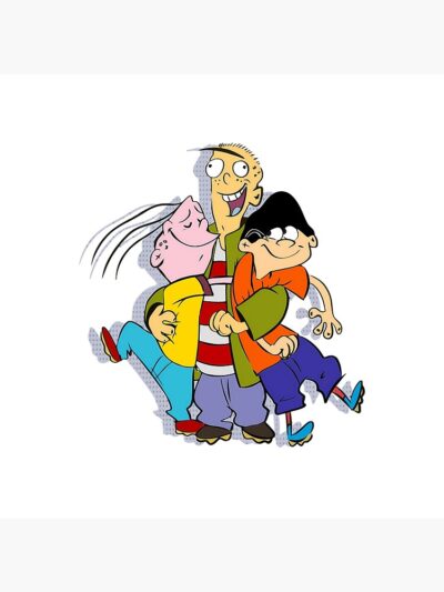 Alternative view of Ed Edd N Eddy Square Throw Pillow