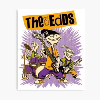 Cartoon Rock Band Vintage Tv Show Gift Room Poster