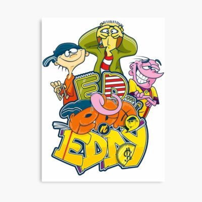 Ed Edd N Eddy Graffiti Streetwear Style Poster