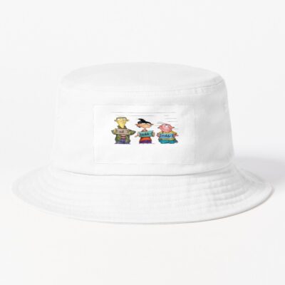 Vintage Animated Television Series Classic Cartoon Bucket Hat