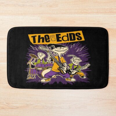 Cartoon Rock Band Vintage Tv Show Gift Room Bath Mat