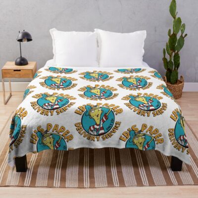 Eds Paper Delivery Throw Blanket