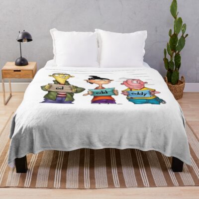 Vintage Animated Television Series Classic Cartoon Throw Blanket
