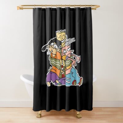 Stereotypes About Edd Eddy That Aren T Always True Art Retro Shower Curtain