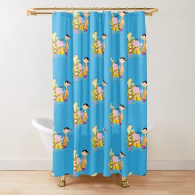 Ed Edd N Eddy Waterproof Shower Curtain