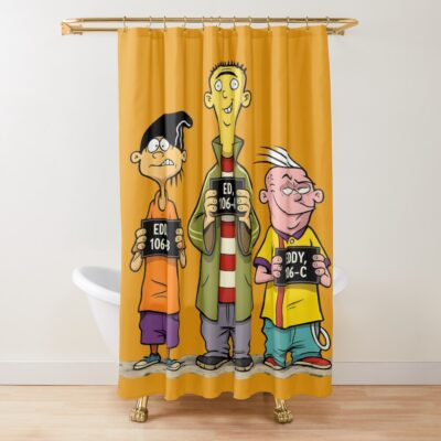 Retro Cartoon Cute Shower Curtain