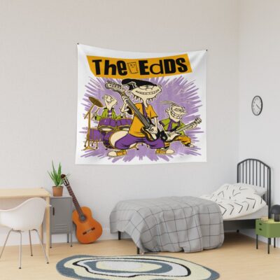Cartoon Rock Band Vintage Tv Show Gift Decor Tapestry