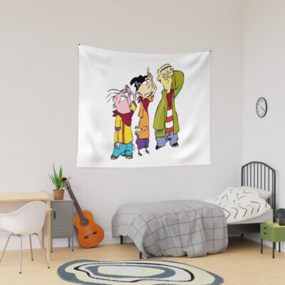 Edd And Eddy And Ed Basic Tapestry