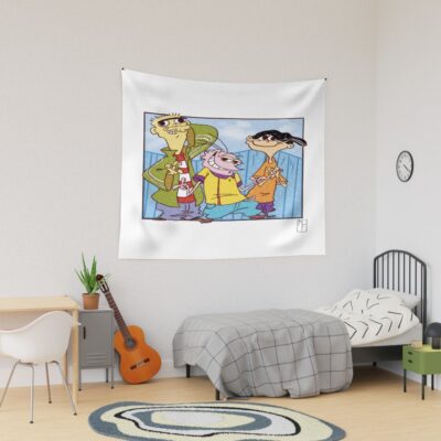 Illustration Ed Edd And Eddy Tapestry