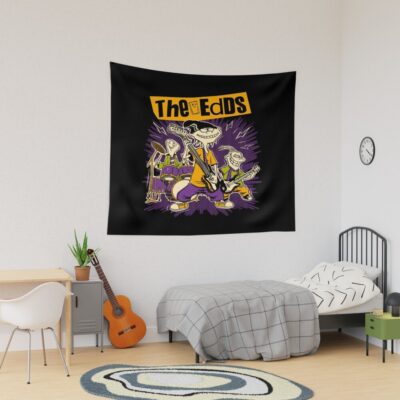 Cartoon Rock Band Vintage Tv Show Gift Hanging Tapestry