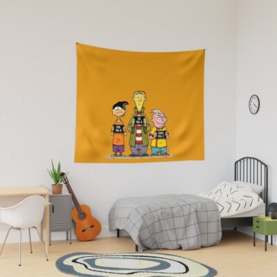 Retro Cartoon Tapestry