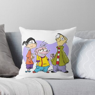 Ed Edd N Eddy Bed Throw Pillow