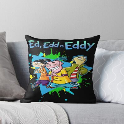 Ed Edd N Eddy Fanart Throw Pillow